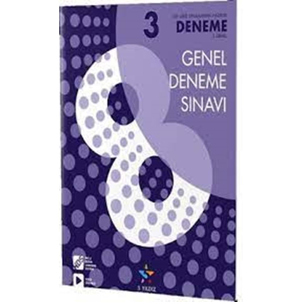 Beş Yıldız İlk Dönem Konuları Deneme 3