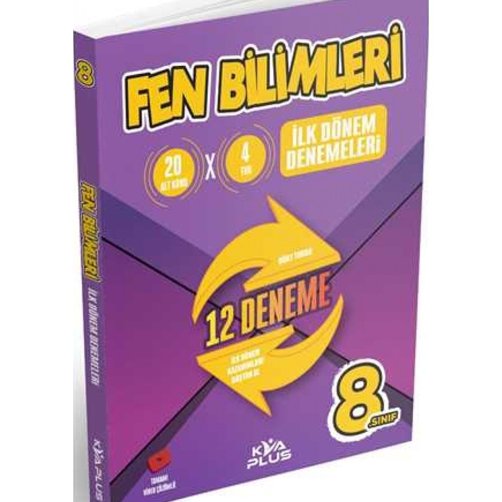 8. SINIF İLK DÖNEM FEN BİLİMLERİ DENEMELERİ