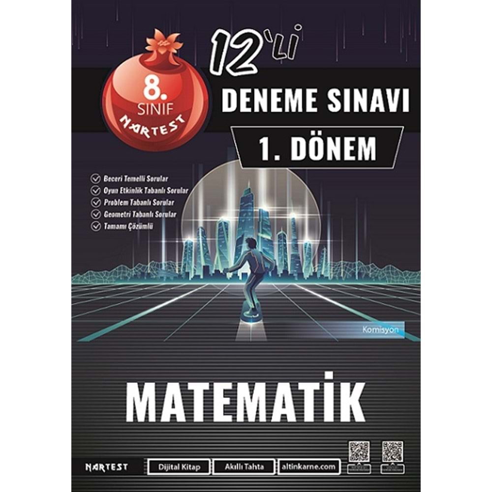 8. Sınıf 1. Dönem Mod 12 Matematik Deneme Sınavı