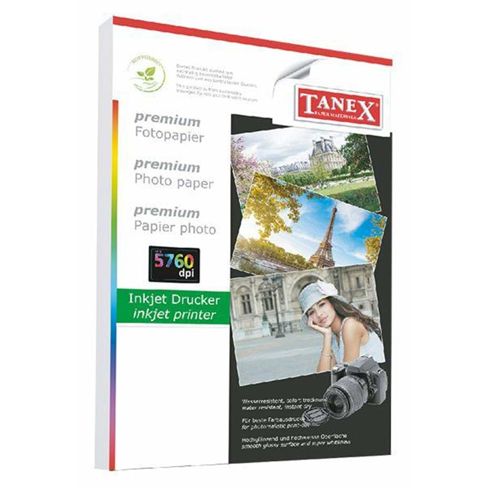 TANEX 180GR A4 FOTOĞRAF KAĞIDI 25AD.