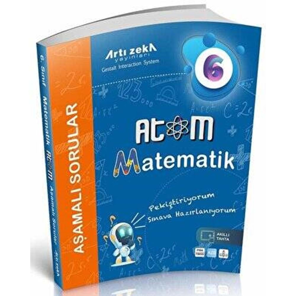 6 SINIF ATOM MATEMATİK AŞAMALI SORU BANKASI