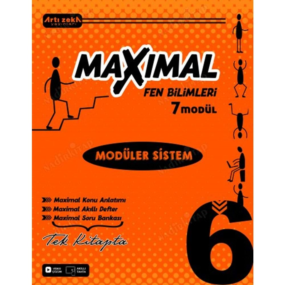 6 SINIF MAXİMAL FEN BİLİMLERİ MODÜLER KİTAP