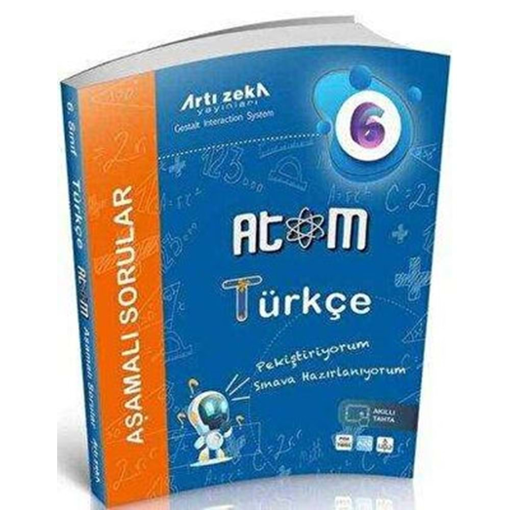 6 SINIF ATOM TÜRKÇE AŞAMALI SORU BANKASI