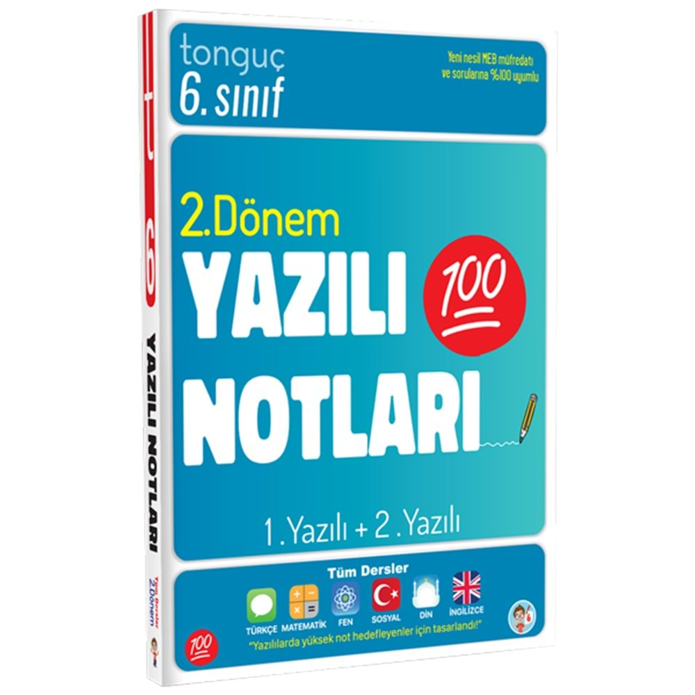 6. Sınıf Yazılı Notları 2. Dönem 1 ve 2. Yazılı