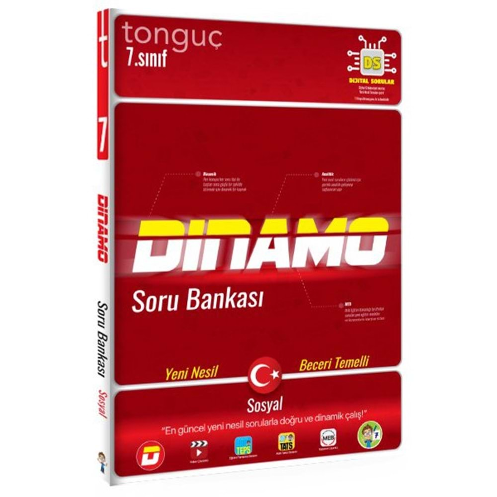 7. Sınıf Sosyal Bilgiler Dinamo Soru Bankası Tonguç Akademi