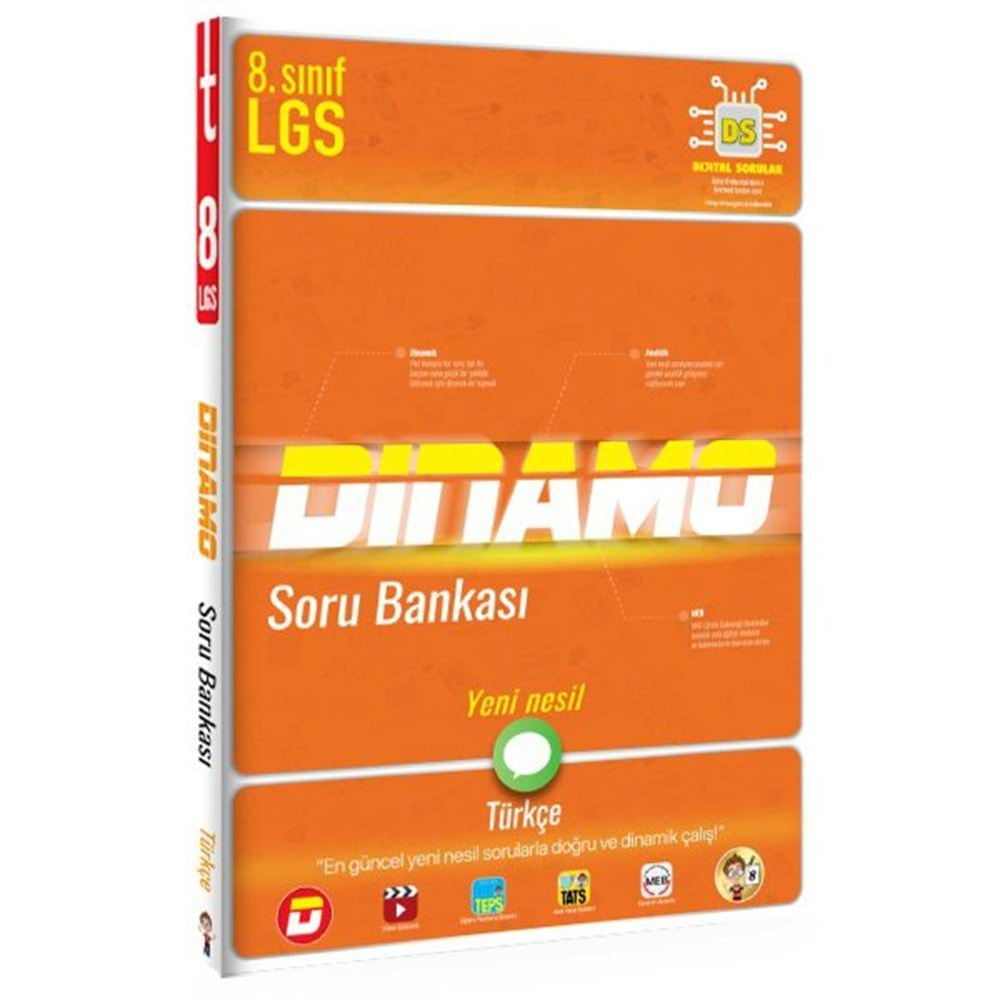 8. Sınıf Türkçe Dinamo Soru Bankası Tonguç Akademi