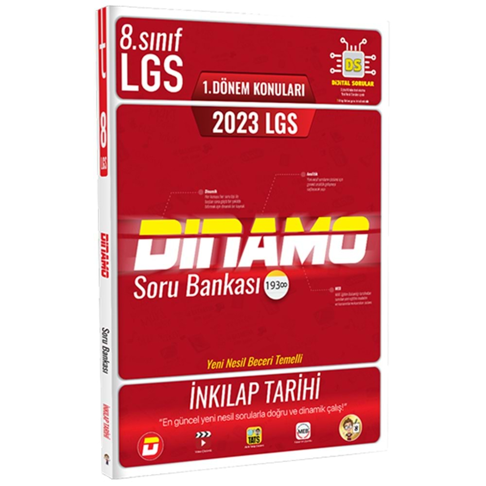 2023 LGS 1. Dönem İnkılap Tarihi Dinamo Soru Bankası