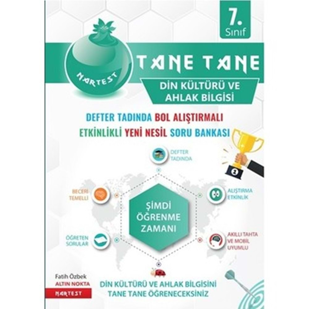 7. Sınıf Yeşil Tane Tane Din Kültürü Ve Ahlak Bilgisi Soru Bankası