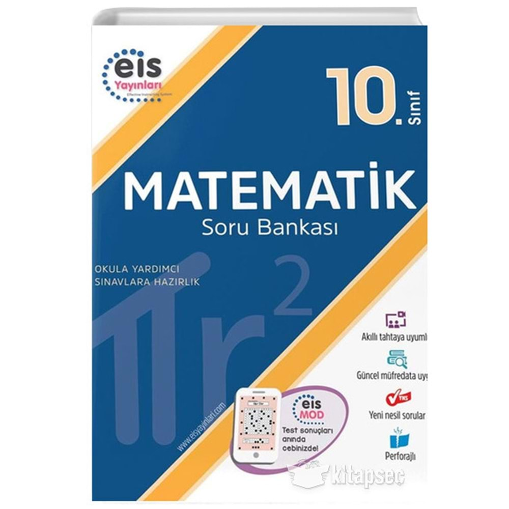 Eis Yayınları 10. Sınıf Soru Bankası Matematik