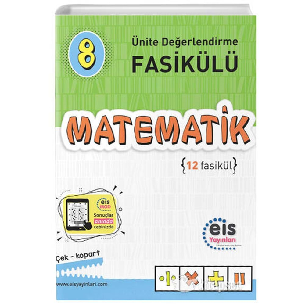 Eis 8.Sınıf Matematik Ünite Değerlendirme Fasikülü