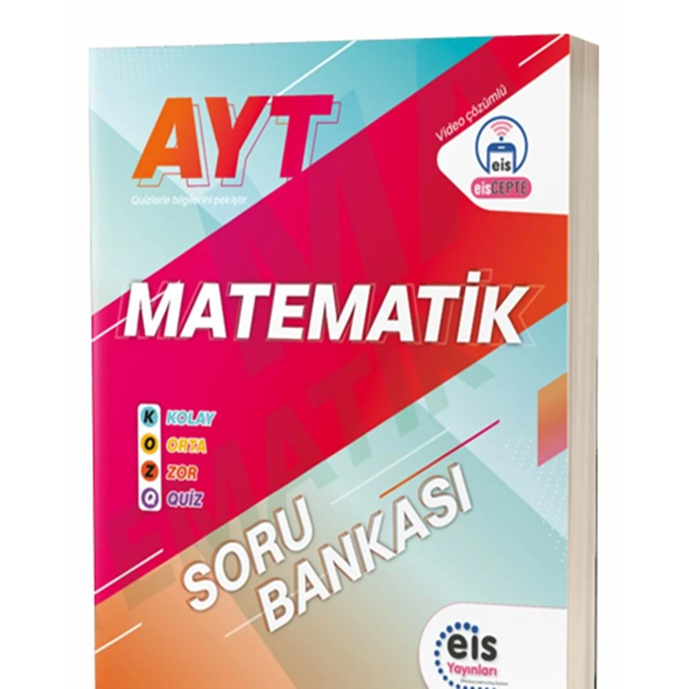 Eis Yayınları Koz - Ayt - Soru Bankası - Matematik