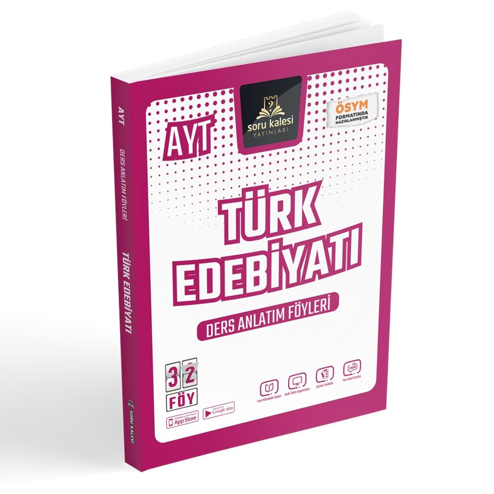 PREMİUM AYT EDEBİYAT DERS ANLATIM FÖYLERİ