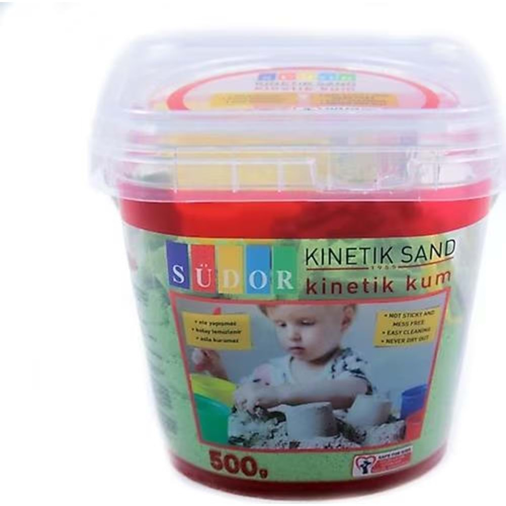 SÜDOR KİNETİK KUM KOVALI 500 GR YEŞİL