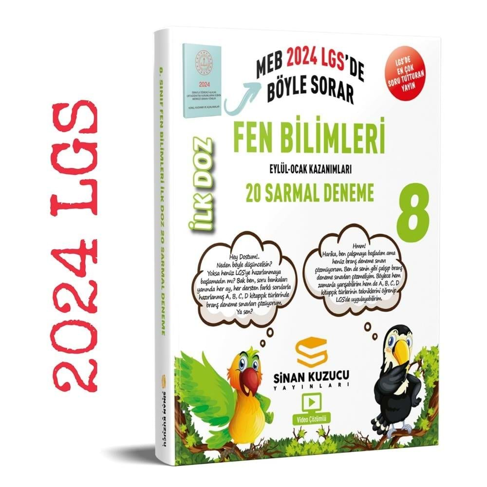 2024 LGS FEN BİLİMLERİ SARMAL BRANŞ DENEMESİ ( İLK DOZ )