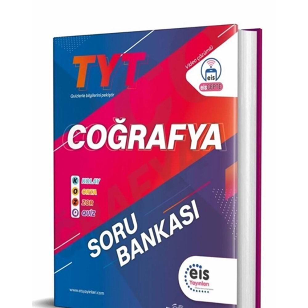 Eis Yayınları Koz Serisi Coğrafya Tyt Soru Bankası