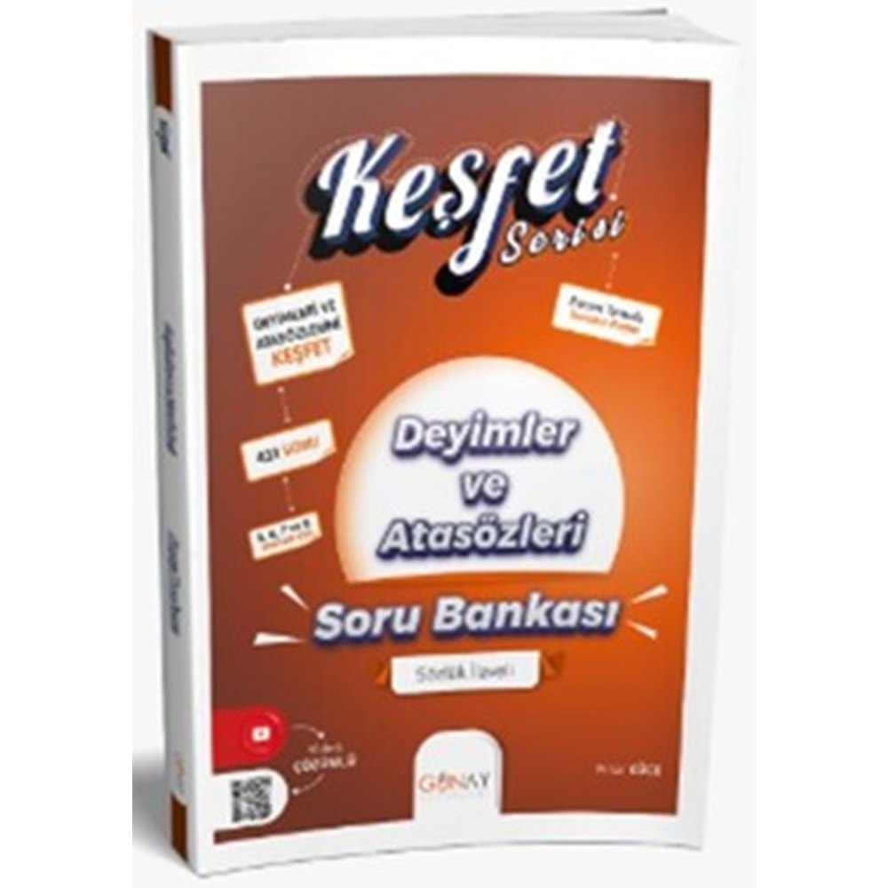 8 SINIF KEŞFET SERİSİ DEYİMLER VE ATASÖZLERİ