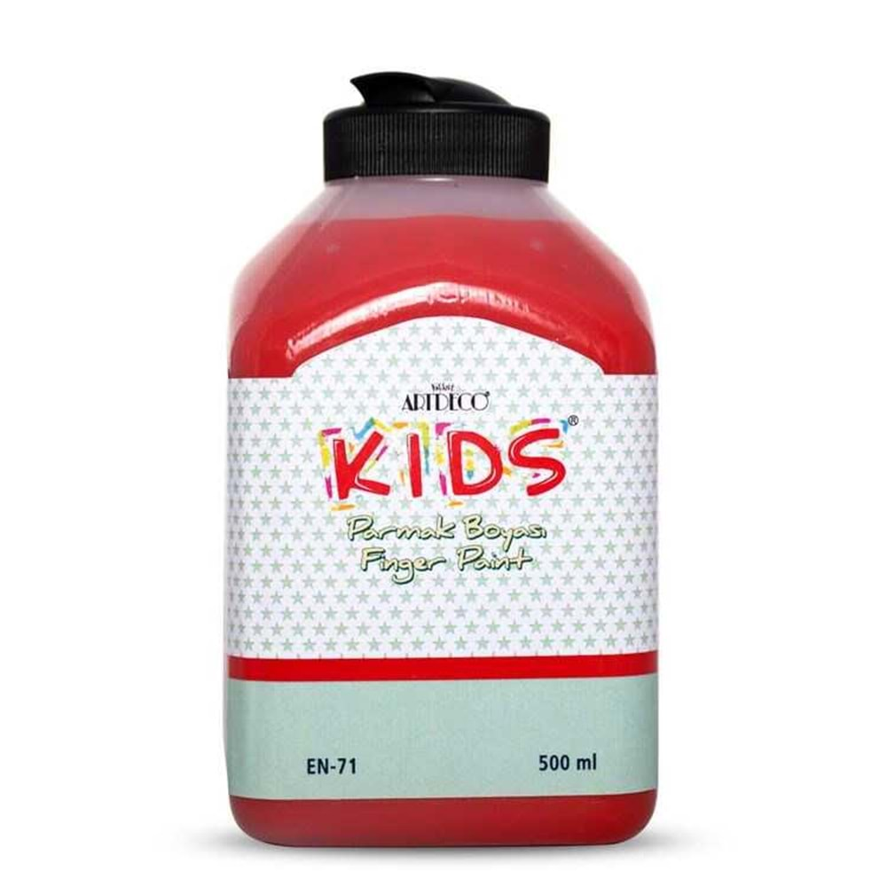 Artdeco Kids Parmak Boyası 500ml Kırmızı