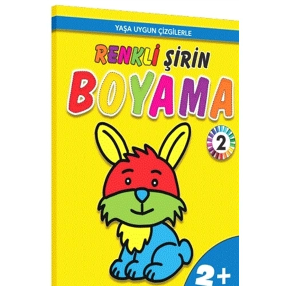 YUVA YAYINLARI ŞİRİN BOYAMA 2+ YAŞ