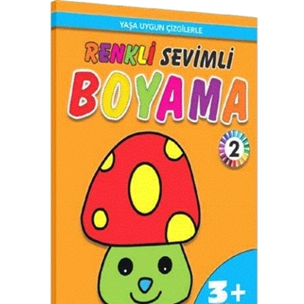 YUVA YAYINLARI NEŞELİ BOYAMA 3+ YAŞ