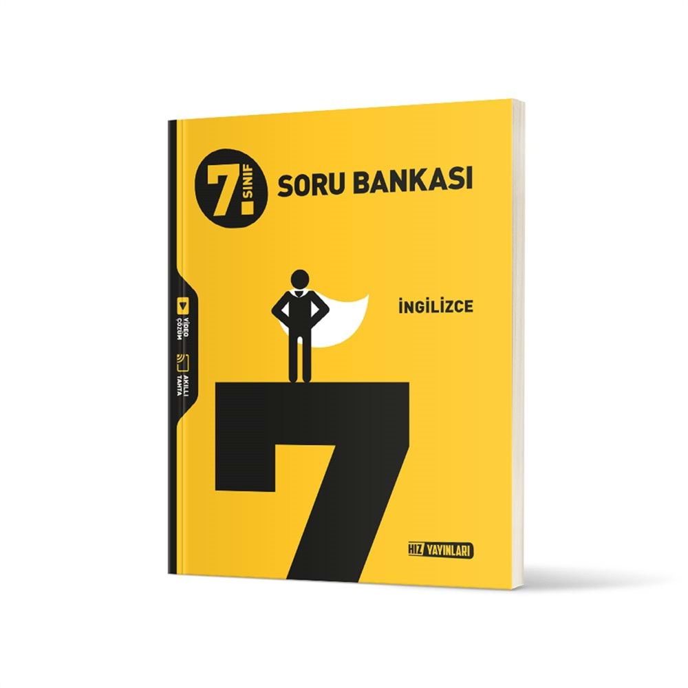 HIZ YAYINLARI 7. SINIF İNGİLİZCE SORU BANKASI