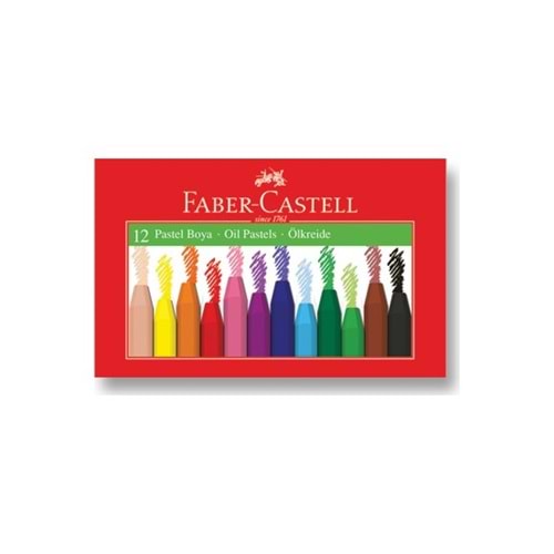 Faber-Castell Karton Kutu Pastel Boya 12 Renk