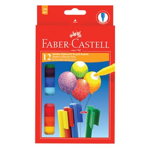 Faber-Castell Eğlenceli Jumbo Keçeli Kalem12'li