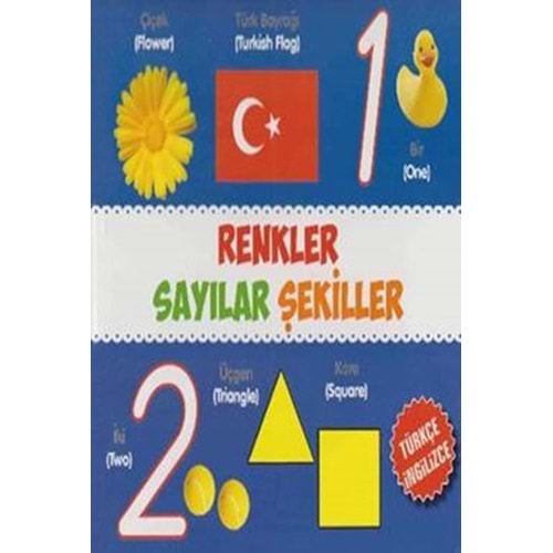 Renkler Sayılar Şekiller Türkçe İngilizce
