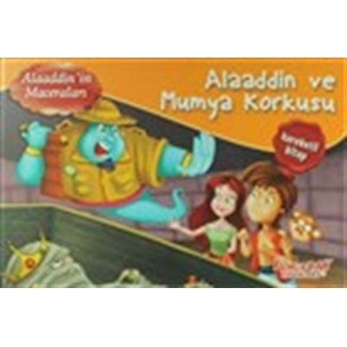 Alaaddin ve Mumya Korkusu - Üç Boyutlu Kitap