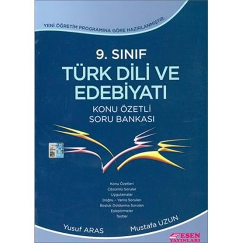 Esen 9.Sınıf Türk Edebiyatı Konu Özetli Soru Bankası