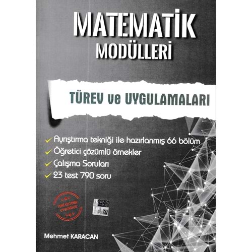 Artınet Matematik Modülleri-Türev ve Uygulamaları