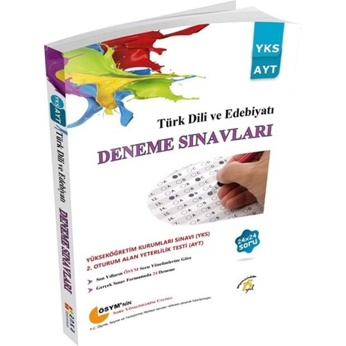 YKS 2.Oturum AYT Türk Dili ve Edebiyatı 24x24 Deneme Sınavları