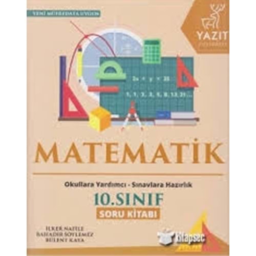 Yazıt 10. Sınıf Matematik Soru Kitabı-Yeni