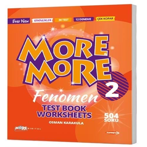 More&More English 2 Worksheets & Test Book