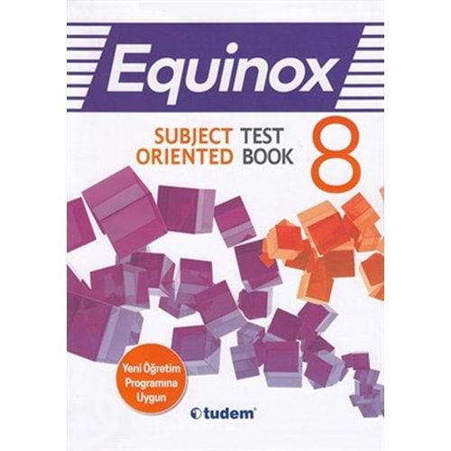 8.Sınıf İngilizce Equinox Subject Oriented Test Book