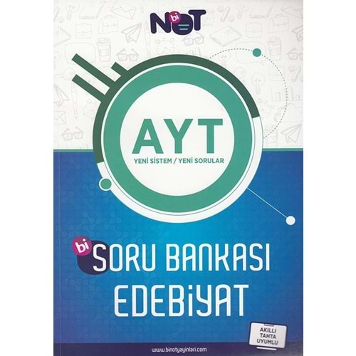 Binot Yayınları AYT Edebiyat Soru Bankası