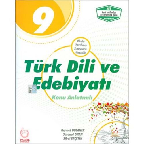 9.Sınıf Türk Dili ve Edebiyatı Konu Anlatımlı Palme Yayıncılık
