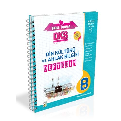 Damla Yayınları 8.Sınıf Dks 4B Din Kültürü Defterim