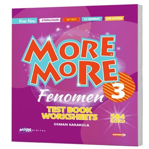More&More English 3 Worksheets & Test Book