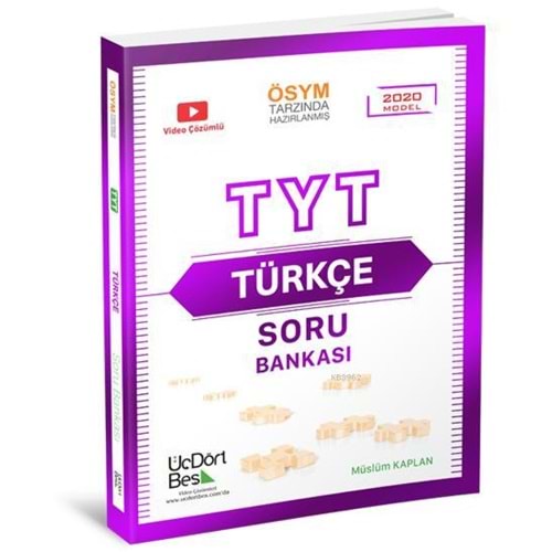 Üçdörtbeş TYT Türkçe Soru Bankası