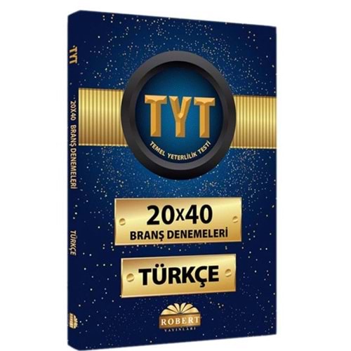 TYT 20X40 Branş Denemeleri Türkçe