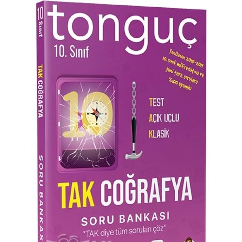 Tonguç Tak 10. Sınıf Coğrafya Soru Bankası