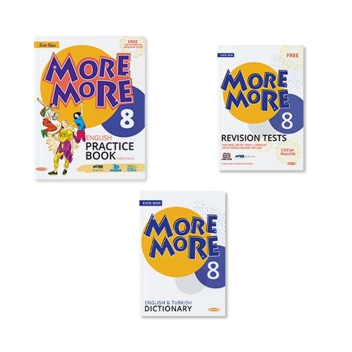 8 MORE&MORE PRACTICE BOOK & DICTIONARY & REVISION TESTS (3 LÜ SET)