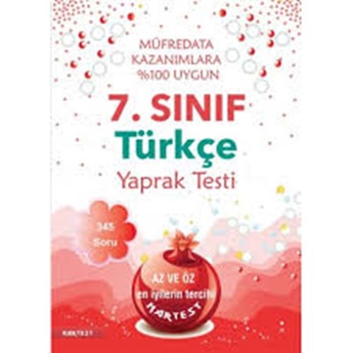 7.Sınıf Türkçe Yaprak Test