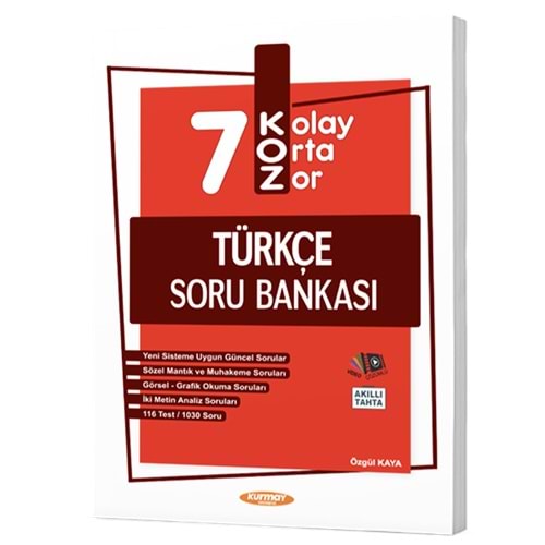 7.Sınıf KOZ Tatlı-Sert Türkçe Soru Bankası