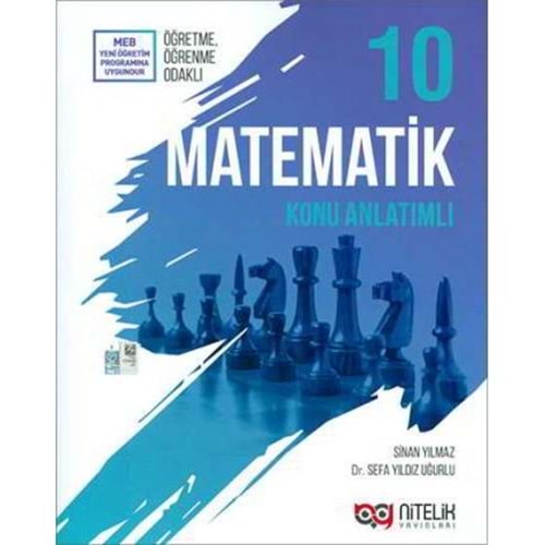 10.Sınıf Nitelik Matematik Konu Anlatımlı Soru Bankası