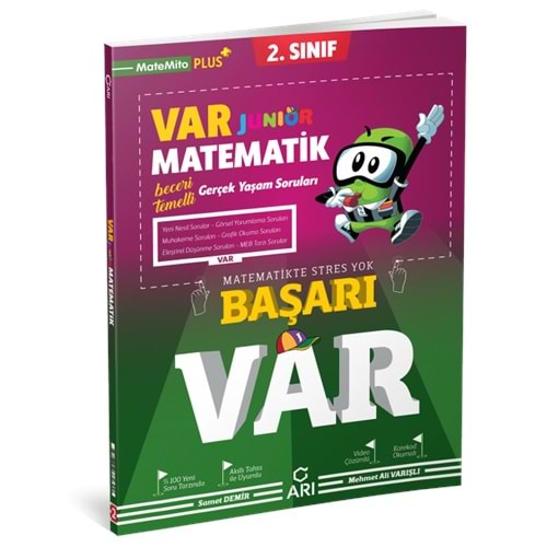 2. Sınıf Matematik Junior VAR Soru Bankası Arı Yayıncılık