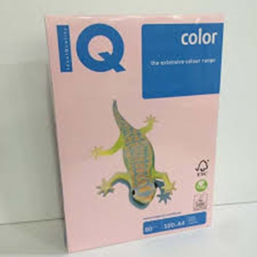 Iq Renklendirilmiş Kağıt A4 80 Gr 500 Lü Gül Ne1324-opı74