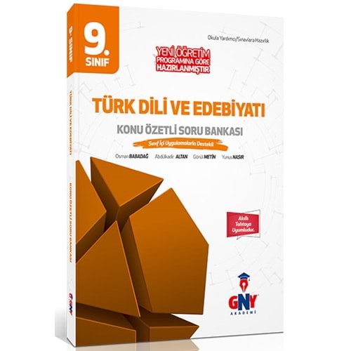 9.Sınıf Türk Dili ve Edebiyat Konu Özetli Soru Bankası