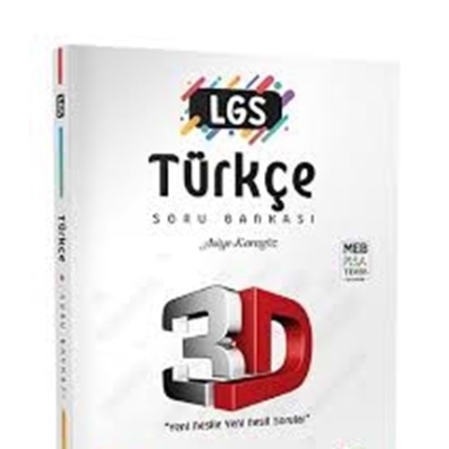 LGS 3D Türkçe Soru Bankası