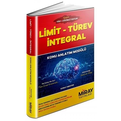 Miray Limit -Türev -İntegral Konu Anlatım Modülü